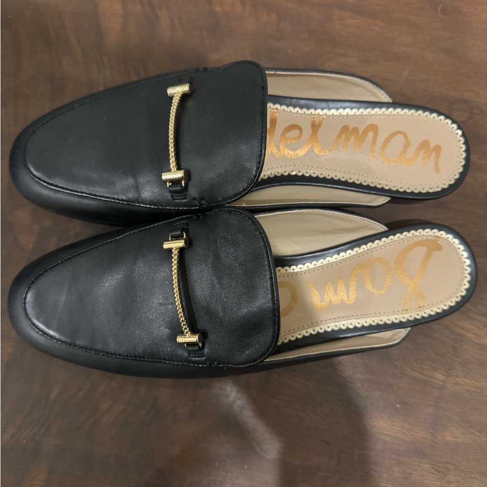 Worn twice Sam Edelman mules.